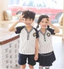 shorts set striped primary school uniform