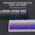 Import Side Print Keycap Set Black RGB OEM Profile Keycap136keys Mechanical Keyboard Customization from China