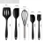 Import Silicone Cooking Kitchen Utensils Set with Holder Cooking Tool Kitchen Gadgets Set for Nonstick Cookware from China