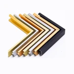 Simple Narrow Edge Aluminum Alloy Mirror Frame Wall Advertising Poster Metal Frame for Door & Window Handles