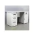 Import Simple White Office Furniture Metal Cheap Design Executive Desk Modern Office Steel Table from China