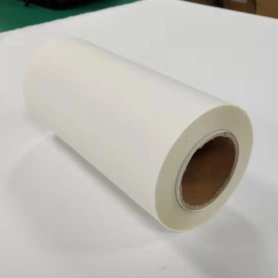 SINAMAY DTF textile vinyl transparent PET heat transfer film roll for digital inkjet printer