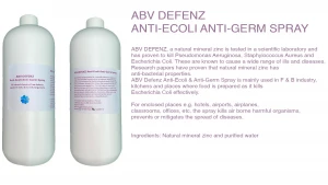 Singapore Eco-friendly Healthcare Supply Solution Spray Against Ecoli In Liquid Form