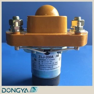 Single Pole Single Throw Normal Open 200A DC Contactor with CCC UL TUV Factory Direct Sale