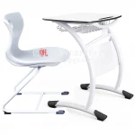 Single Student Desk Wholesale School Furniture  Classroom Table and Chair  School sets