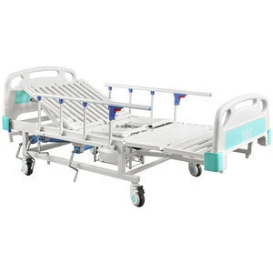 SK-A07 Saikang ISO9001&amp;13485 Factory Low Price Hospital Bed With Side Rails Parts Manufacturer