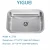 Import Small bar sink #1815, Made in Malaysia, stainless steel kitchen sink from China