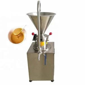 Small Home Type Peanut Butter Making Machine, Tahini Cocoa Beans Grinding Equipment