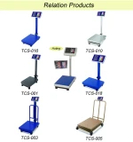 Small Industrial Digital Scale Electronic Platform Scale Factory Price TCS 150kg Bench Scale High-precision Load Cell OEM LED