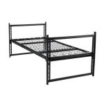 Small Packaging Volume Student Dormitory Bunk Bed With Locker