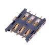 SMD SMT Push Pull Type Card Slot Socket Adapter Nano Sim Connector