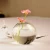 Import Snail Glass Decorative Flower Vase Vintage Glass Flower Pot Vase from China