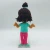 Import Soft plush rag doll african black girl stuffed toy kawaii African girls patchwork young dolls toy for children from China