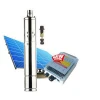 solar dc screw pump 48 volt submersible water pump for irrigation