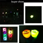 Solar Power Lawn Lamp Tulip Flower LED Light Outdoor Garden Yard Landscape Lamp