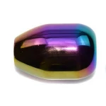 Sports Titanium Style Aluminum Neo Chrome for Universal Gear Knob Shift
