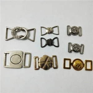 Square columns round Openable metal Swimsuit buckle underwear mini small magnet belt buckle