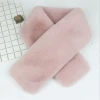 STABILE high quality super soft faux rabbit fur scarf  Women Fashionable  90*12cm