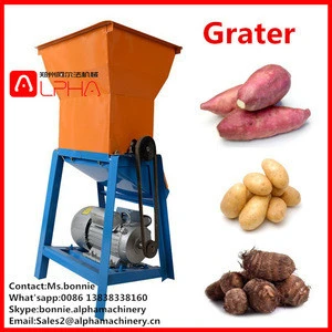 Stable stainless steel cassava grater for garri food processing project