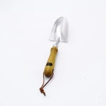 Stainless Steel Blade Garden Shovel Spade Digging Tools With Comfortable Wooden Handle