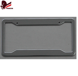 Stainless steel car license plate frame auto license plate cover