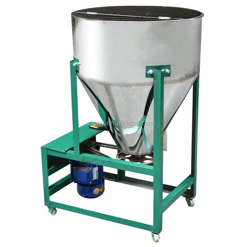 Stainless Steel Electric Bucket 100KG Food Grain Seed Mixer/Powder Particle Mixing Machine/Granular Color Mixing Equipment