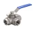 Import Stainless Steel Female NPT 3 Way 1000 wog ball valve from China