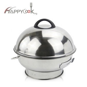 Stainless steel kettle bbq grill HC-02815