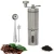 Stainless Steel Manual mini coffee grinder with Ceramic parts Burr hand coffee grinder, Hand Crank Coffee Mill