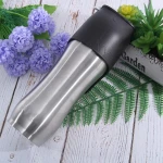 Stainless steel pet water bottle dog drinking water bottle pet