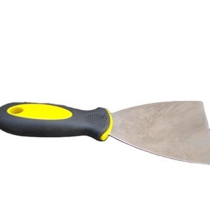 Stainless steel plastic handle putty knife/scraper