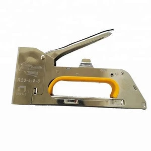 Steel Heavy Duty Manual Upholstery Air Sofa Tacker GS Staple Gun