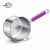Import Stock lot purple silicone handle stainless steel sauce pan from China