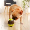 Stocked Dog Training Food Treat Dispensing Tumbler Pet Chew Toys