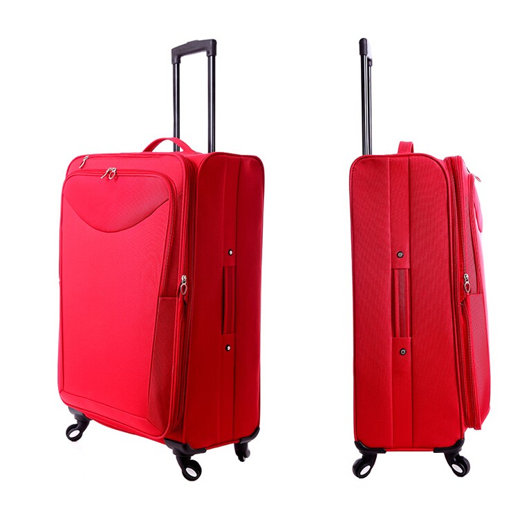 Stocklots Overstock closeout polyester trolley luggage, surplus duffel travel bag kitbag, excess inventory cabin suitcase set