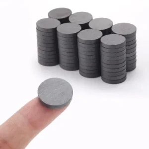 Strong Ceramic Industrial Magnets Hobby Craft Magnets-11/16 Inch (18mm) Round Magnet Disc for Refrigerator Button DIY Cup Magnet Craft Hobbies, Science Projects