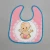 Import Sublimation Blank Baby Bibs for Dye Printing from China