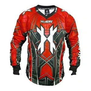 Sublimation print alongwith inner padding OEM design Paintball Jersey