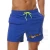 Import Summer new beach pants solid color four-point mens casual shorts trendy sports shorts seaside swimming trunks from China