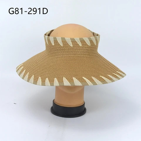 Sun Visor Hat  Women Large Brim Uv Protection Stretchy Visor - Unisex Visor Hat For Men And Wome