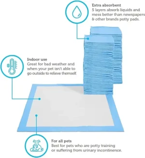 Super-Absorbent Dog Training Potty Pee Pads Puppy Piddle Pads