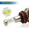 Super brightness led headlight bulbs CSP 28 Watts H4 H7 H11 9005 9006 with fans auto accessories