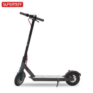 SUPERTEFF Sharing CE 8.5 Inch Solid Tire Cheap Foldable Folding China Factory Adult Electric Scooter and GPS System and Light
