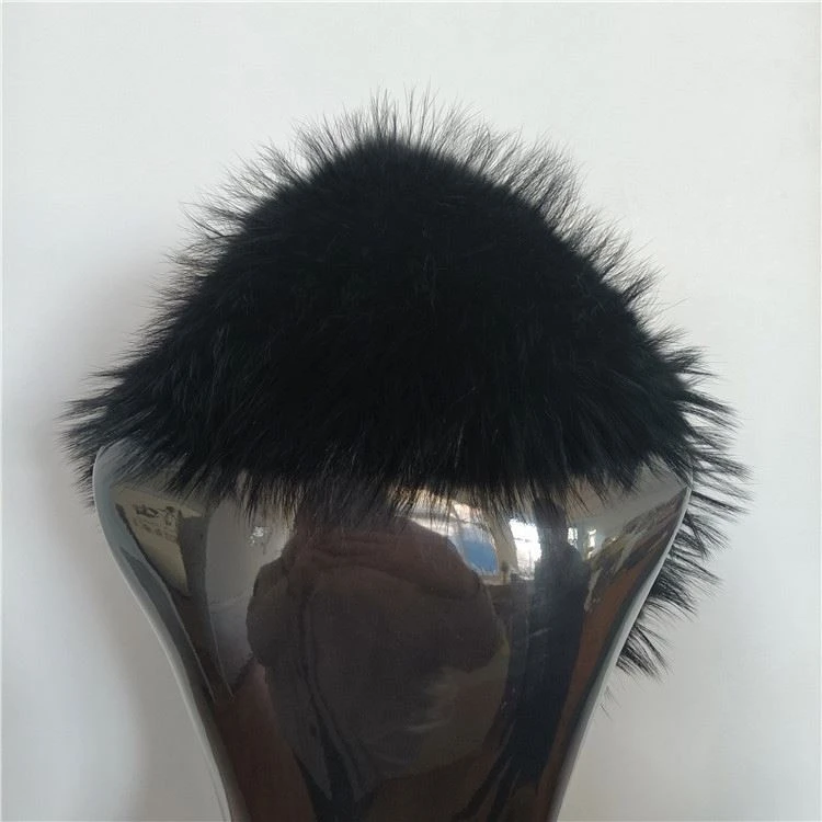 Support customization high quality detachable real fox fur collars
