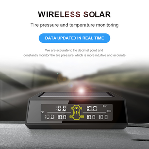 Support OEM and ODM Bus and Trailer Tire Pressure Gauge TPMS Pressure Monitoring System Solar Charging