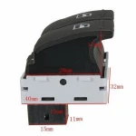 Switch Mode Power Supply Car Auto Electric Driver Side Power Window Switch For VW Transporter T5 T6 7E0 959 855A