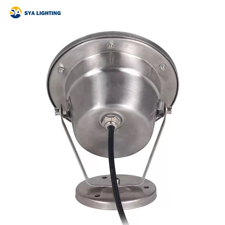 SYA-404 Professional Underwater Lighting Supplier 12v 6W IP68 Stainless Steel LED Pool Light