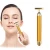 Import T-shaped homemade beauty &amp; personal care product instrument gold beauty bar 24K facial massager from China