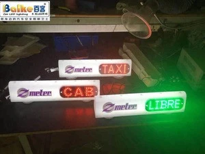 Taxi roof led light signal indicator taxi light