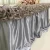 Import TC005E top quality dining hotel banquet rustic table skirt wedding from China